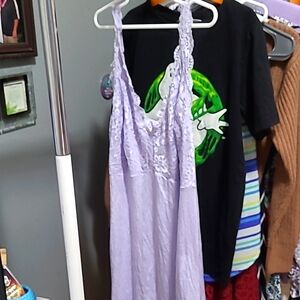 Lavender Lace Nightgown